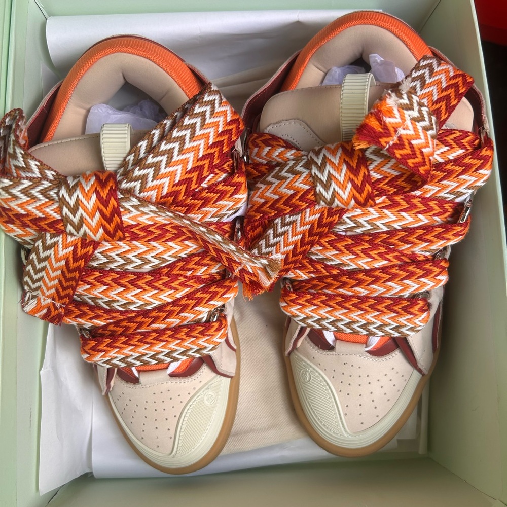 Lanvin Curb Sneakers